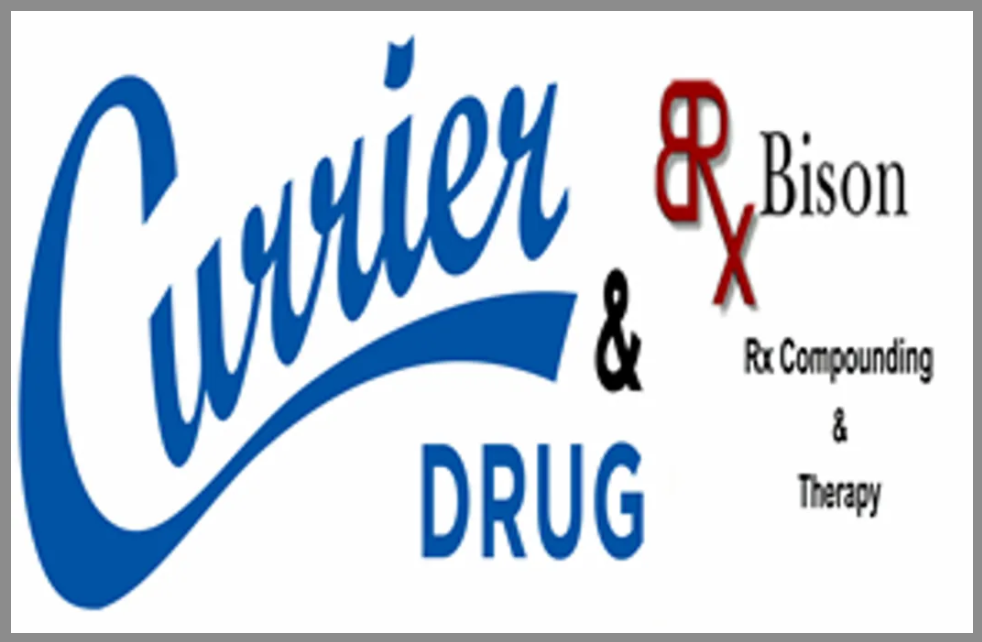 Currier Drug & Bison Compounding & Therapy logo